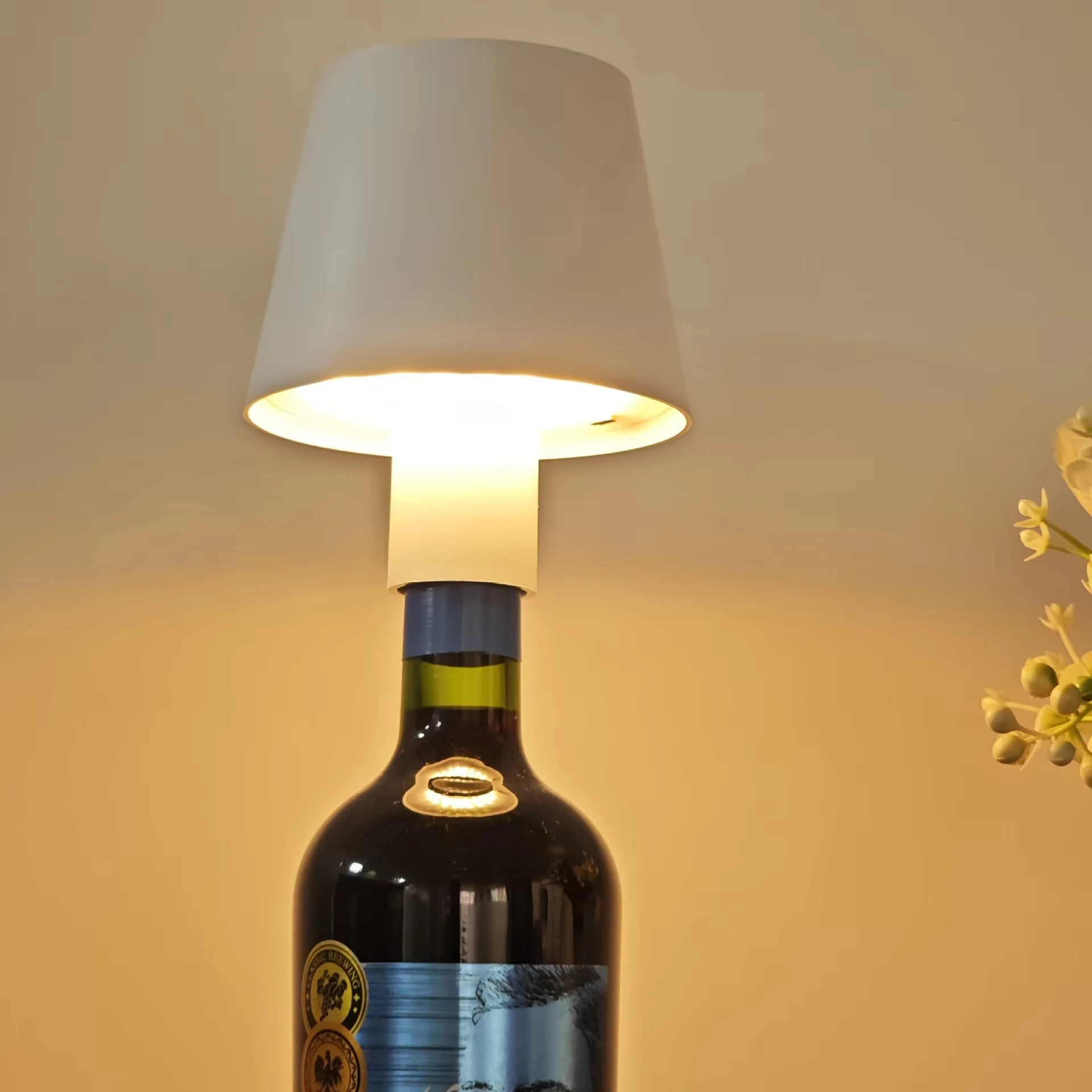 product creative wine bottle led lights for bar restaurant decoration cordless bottle cap table lamp rechargeable table lamps home decor-40