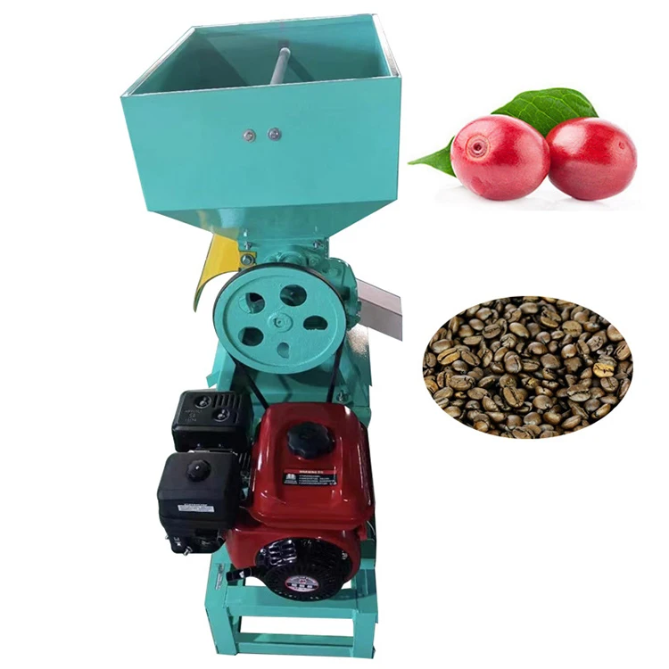 Automatic Coffee Bean Pulper Pulping Machine Industrial Coffee Bean Huller Peeler Machine for Sale