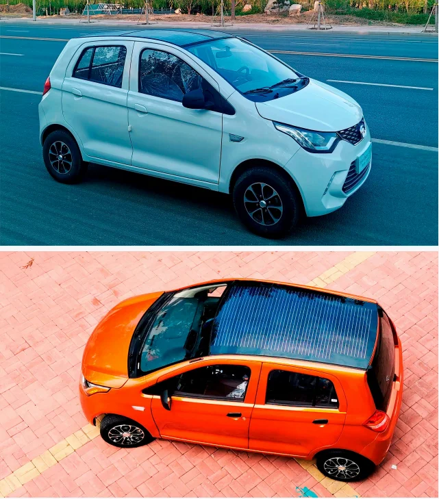 Runtoe M7 Solar Electric Vehicle Ev New Energy Mini Ev New Cars For