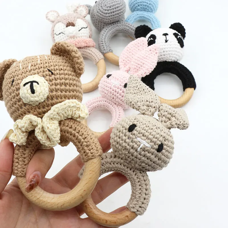 Wholesale Custom Rattle Gift Set - Pure Hand-Made Wood