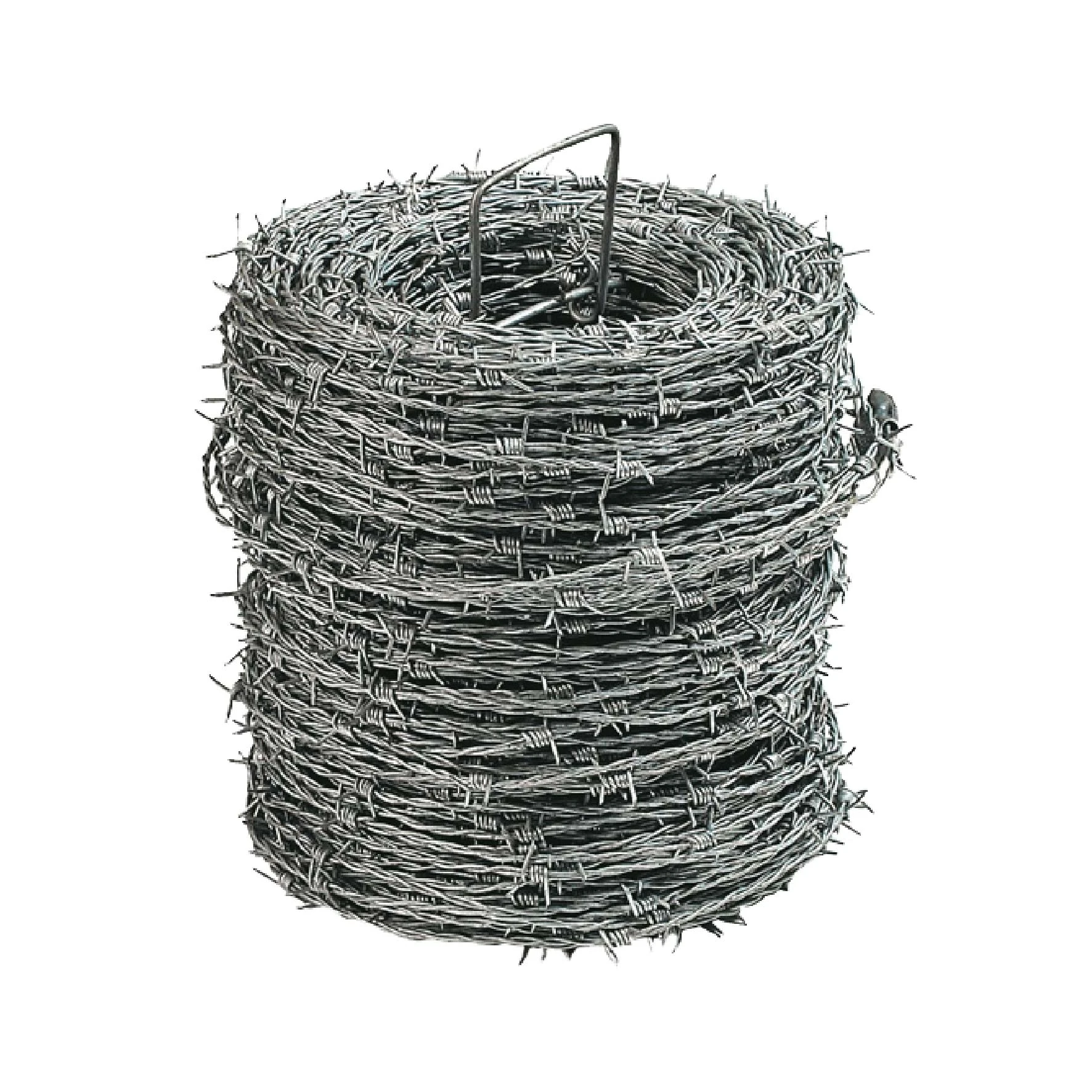 Steel 50kg Barbed Wire Price Of Barb Wire 1.57mm X 500m Zimbabwe 12.5