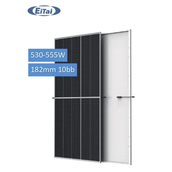 Eitai Solar World Panel Sol 530W 10BB Solar Panel Complete 540W 545W 555W Solar Panel For Roof