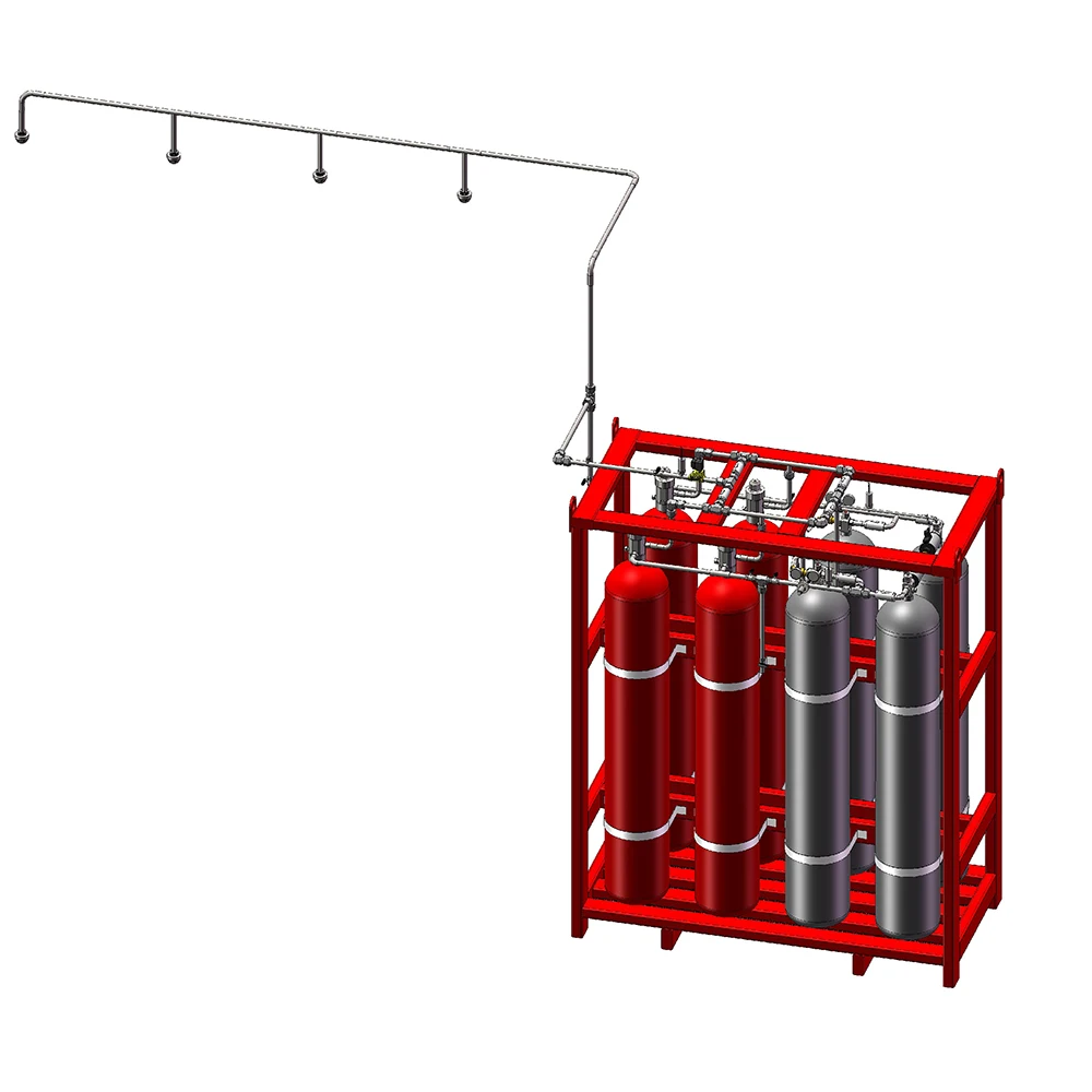 Water Mist Fire System - Cylinder-Based Design by PRI-SAFETY