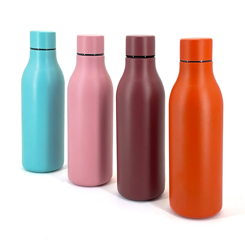Custom OEM Colorful Cola Shape 304 Stainless Steel Insulated Sports ...