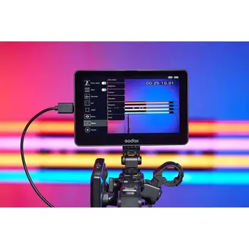 GODOX GM7S 4K Ultra Bright Touchscreen On-Camera Monitor Camera Monitor 7" 1200nit Ultra-Bright Monitor 1920 * 1200 product image