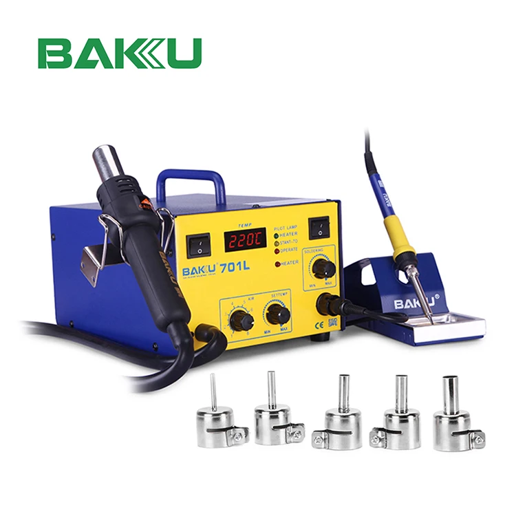 Multifunctional Smartphone Tools Mobile Set Soldering Station Gun with High Quality BK-701L