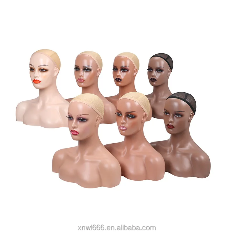Hair Female Mannequin Training Head Shoulder Hair Styling Tools