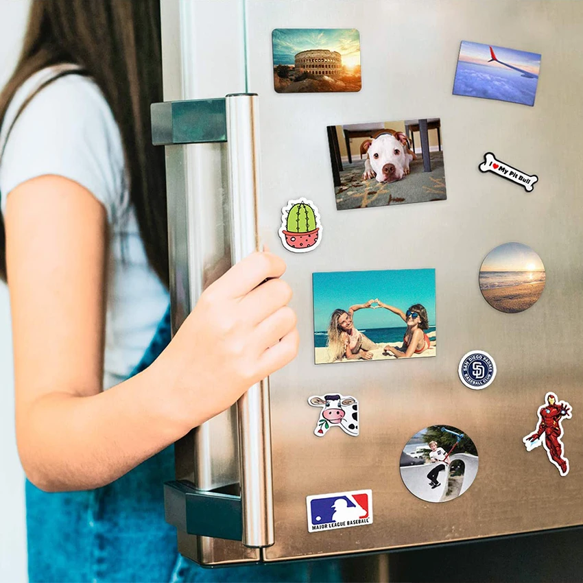 Оптовая продажа от производителя A4 струйная или лазерная печать белая Водонепроницаемая магнитная наклейка для рукоделия