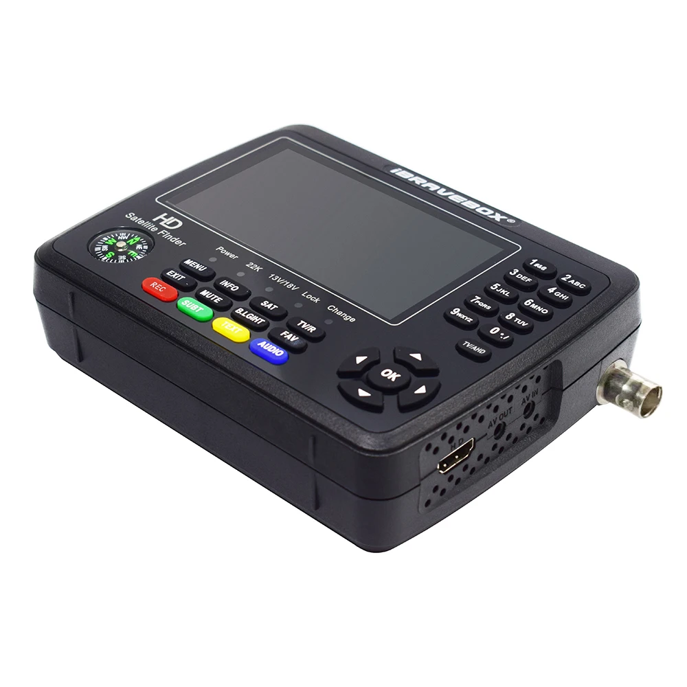 iBRAVEBOX V10 Finder Max HD Satelliet TV Signaalzoeker DVB-S/S2/S2X Digitale Handheld Signaalmeter kopen vanaf een prijs van 71
