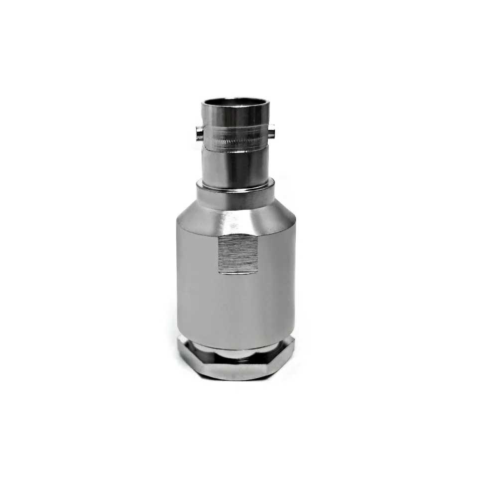 Tovární mosazný materiál BNC samice Jack typ svorky určený pro WTLMR400 RG8 RG214 RG213 7D-FB kabel RF koax koaxiální konektory