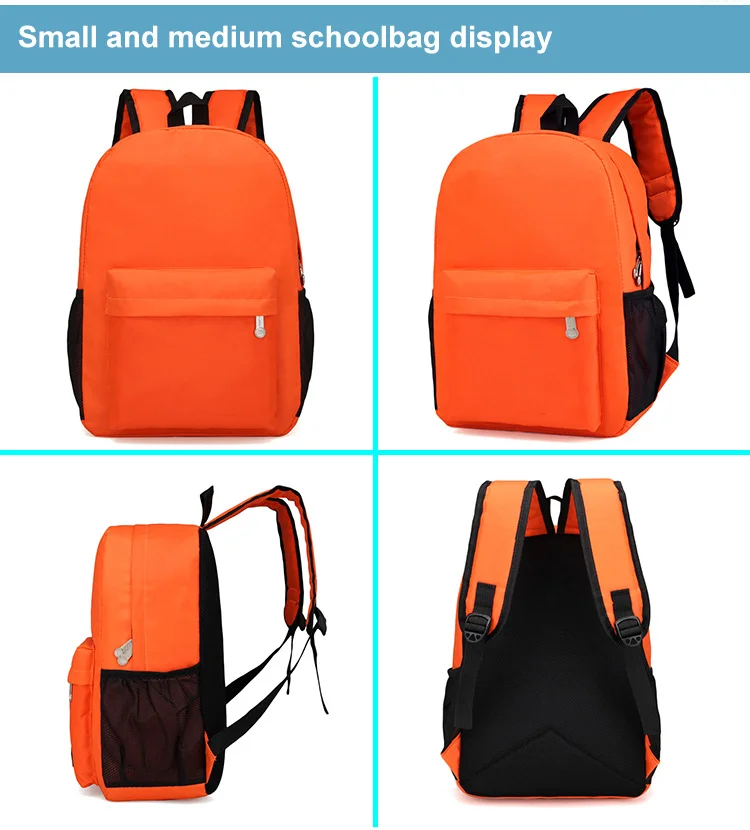 Factory Customizable Brand Logo Schoolbag Backpack Wholesale Custom