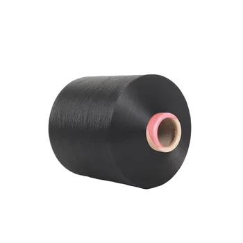 Wholesale Supply of AA Grade 100% Polyester DTY Yarn 150D/144F NIM Black Bulk Discounts Offered