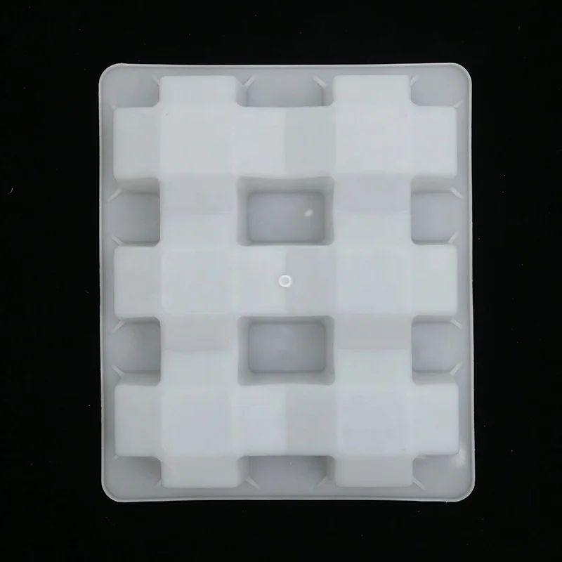 Plastic Precast Concrete Breeze Block Mold for Outdoor  Pp Abs Moulds Paving Tiles with Flower Pattern Grass Planting Pavement