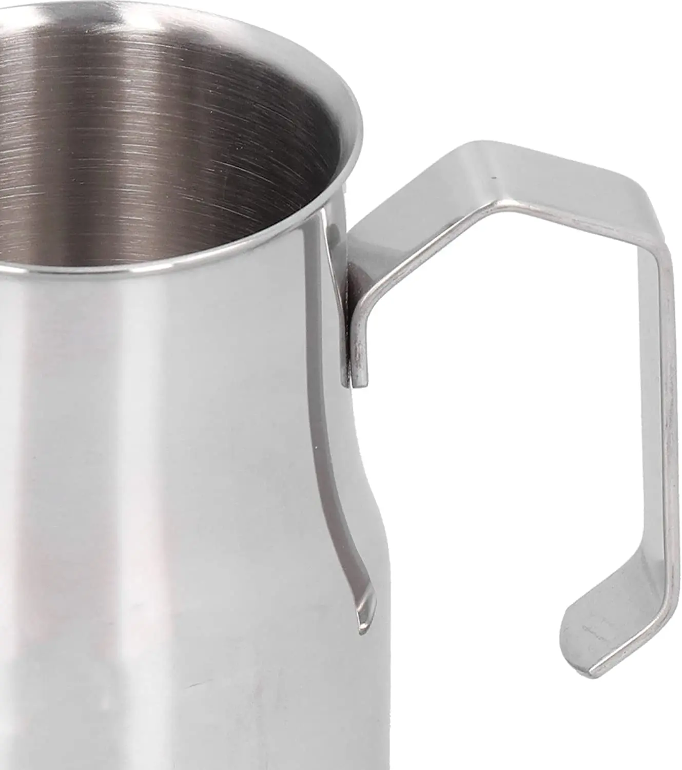 Customize Color Long Spout Milk Frothing Jug 350ml 500ml Coffee Latte Art Pitcher Stainless Steel Milk Steaming Frothing Pitcher