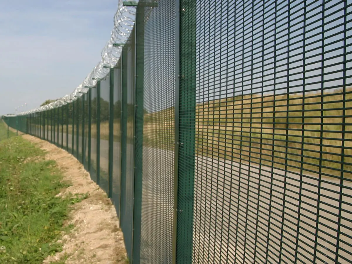 anti-climb fence