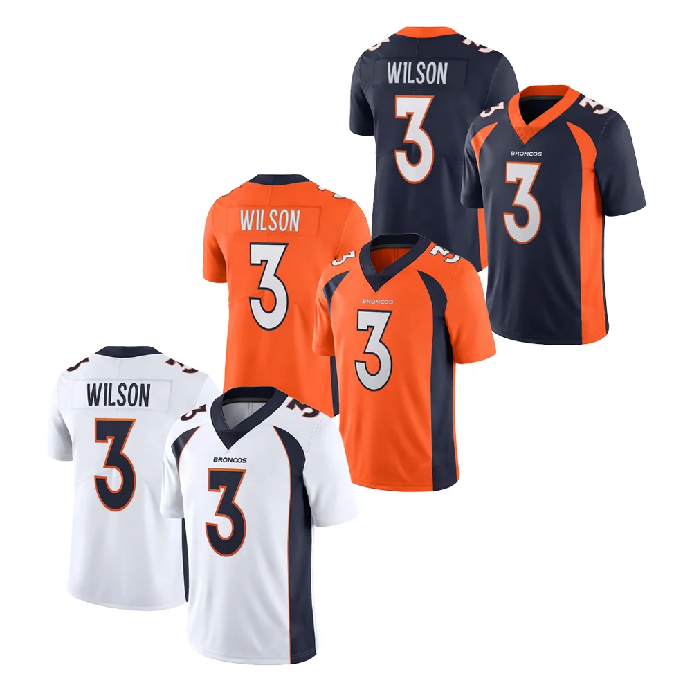 Wholesale 2022 New Stitched American Football Jersey #3 Russell Wilson  Vapor Limited Jersey From m.