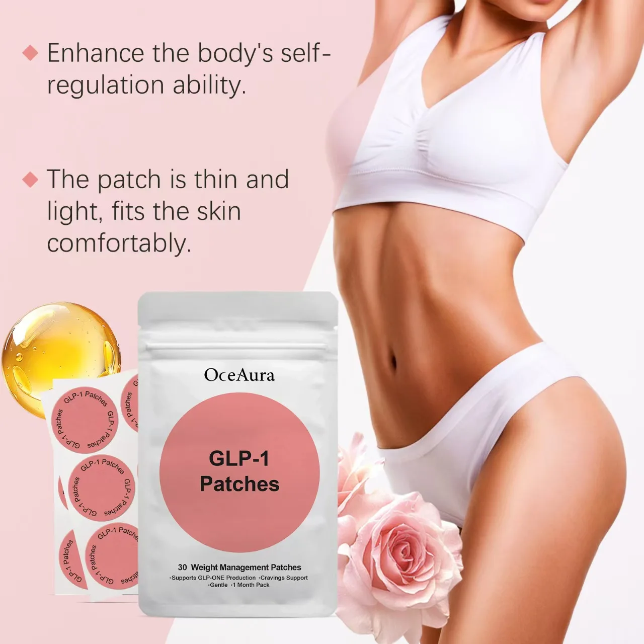 Body Care Patches Are Gentle and Comfortable, Skin Management, Body Lightness, and Easy to Use