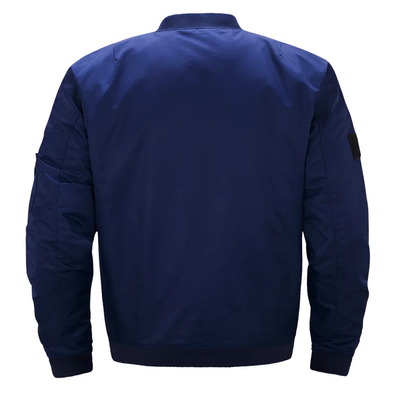 Quality Item in Stock Stylish Custom Logo Jacket Coat Mens Big Size Street Wear Out Wearing Bomber Jacket