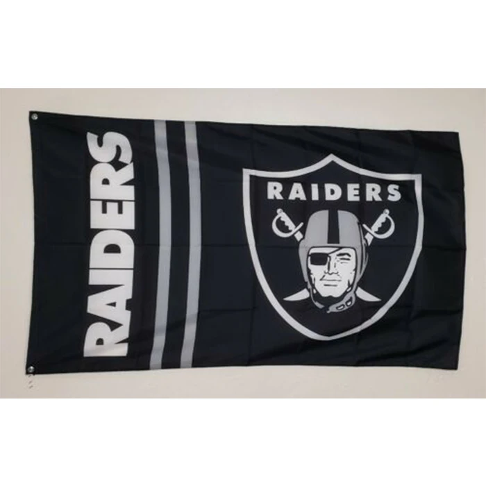 Oakland Raiders RAIDER NATION 3X5FT FLAG 