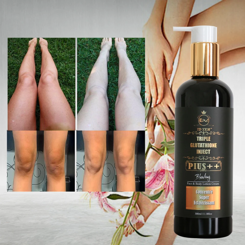 OEM Wholesale Aha Glutathione Body Lotion Moisturizing Skin Rejuvenation  Glutathione and Collagen Whitening Body Lotion