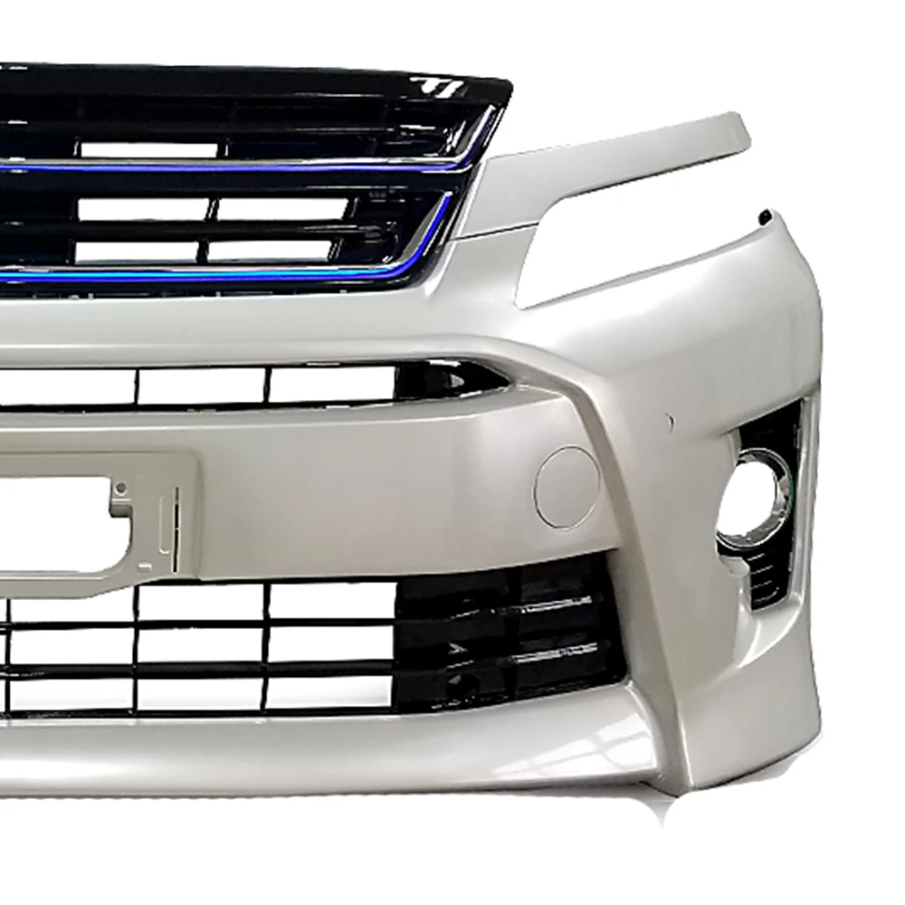 Vland PP injection Modellista design Facelifts Bodykit led grill Car Bumpers 2008-2014 For Toyota Vellfire Body Kit details