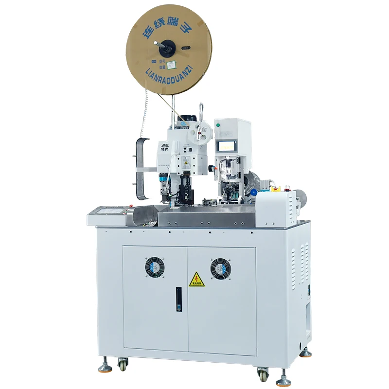 Automatic Waterproof Connectors Insert Crimping Machine Plastic Cable Gland Crimping Equipment for Automatic Cable Manufacturing