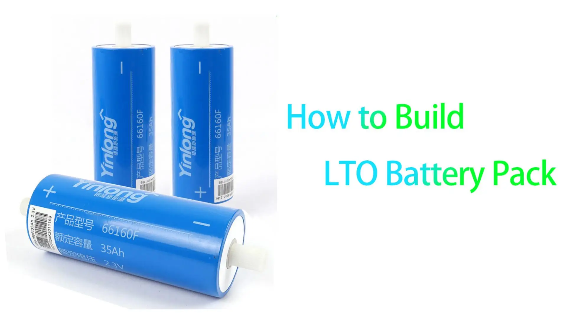 Yinlong Factory Directly Sale Lto 66160h 40ah Lithium Titanate Battery