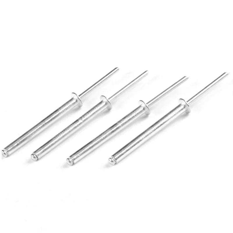Choose Length 4.8mm Aluminium Steel Domed Head Grooved POP RivetOpen Rivet Choose Length 4.8mm Aluminium Steel Domed Head Grooved POP RivetOpen Rivet