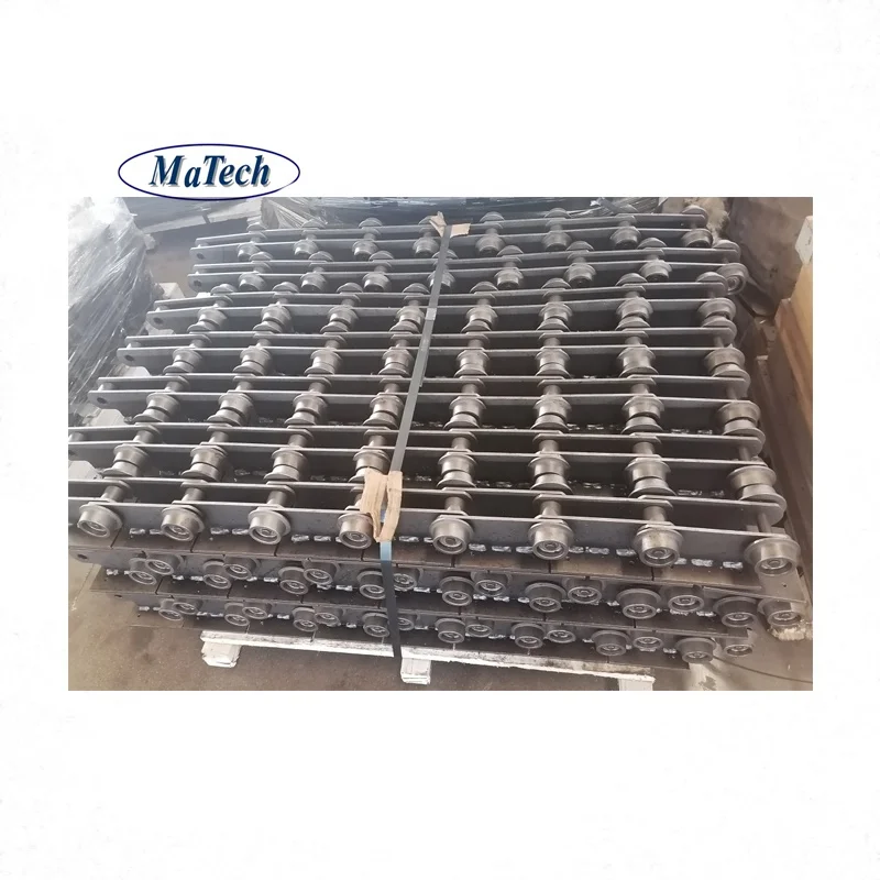Custom Made Drawings Scraper Chain Conveyor Transmission Chains for Oil Palm Process Powder Coated Line Coal Mine