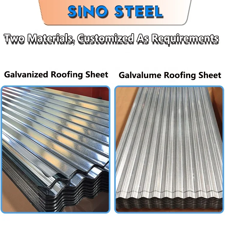4x8 GI Corrugated Steel Sheet Galvanized Corrugated Steel Sheet Metal Roofing Sheet
