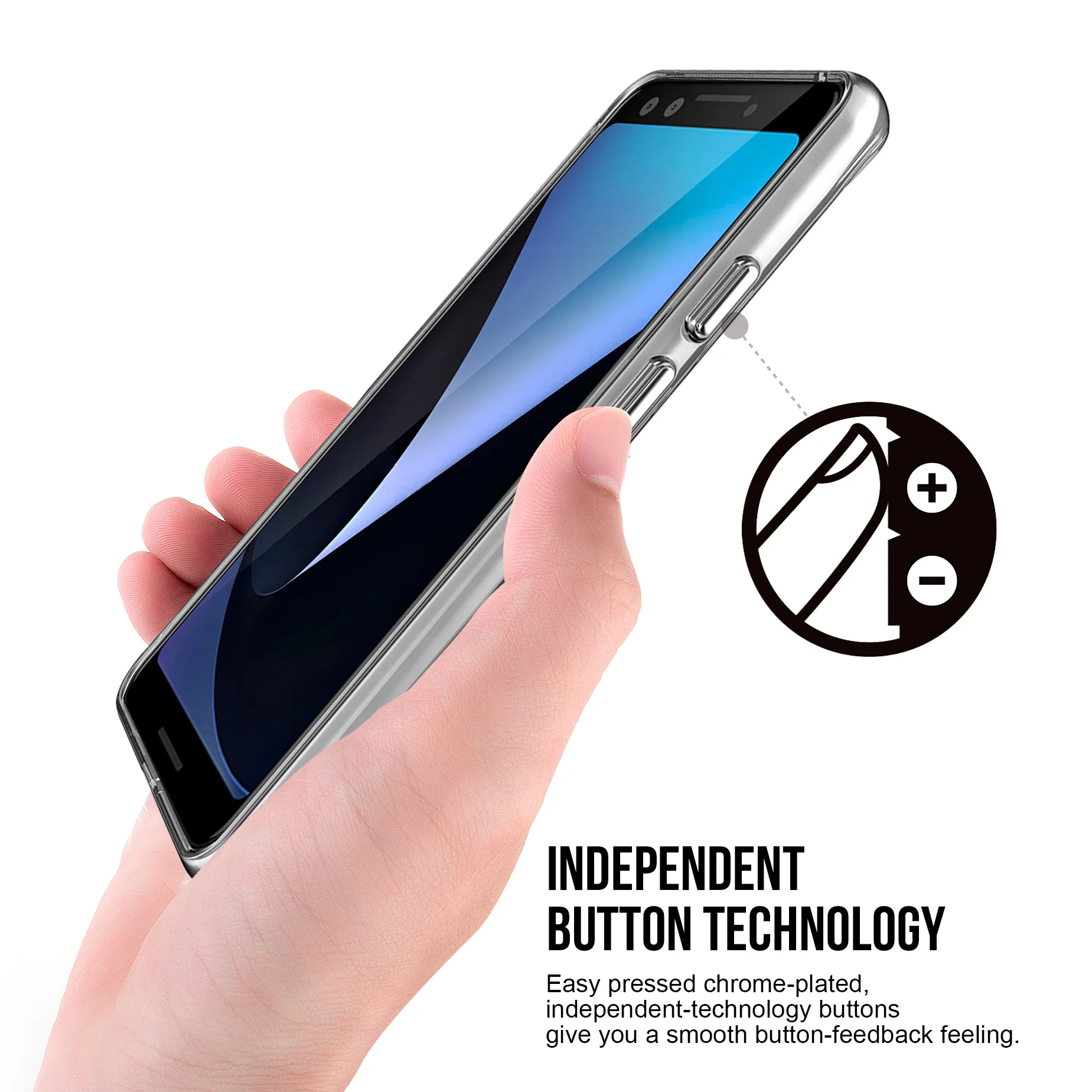 Clear Phone case for Google Pixel 3 Mobile Phone Skin PC TPU Hybrid Transparent Phone Covers for Pixel 3XL 4 5 6 7 Pro
