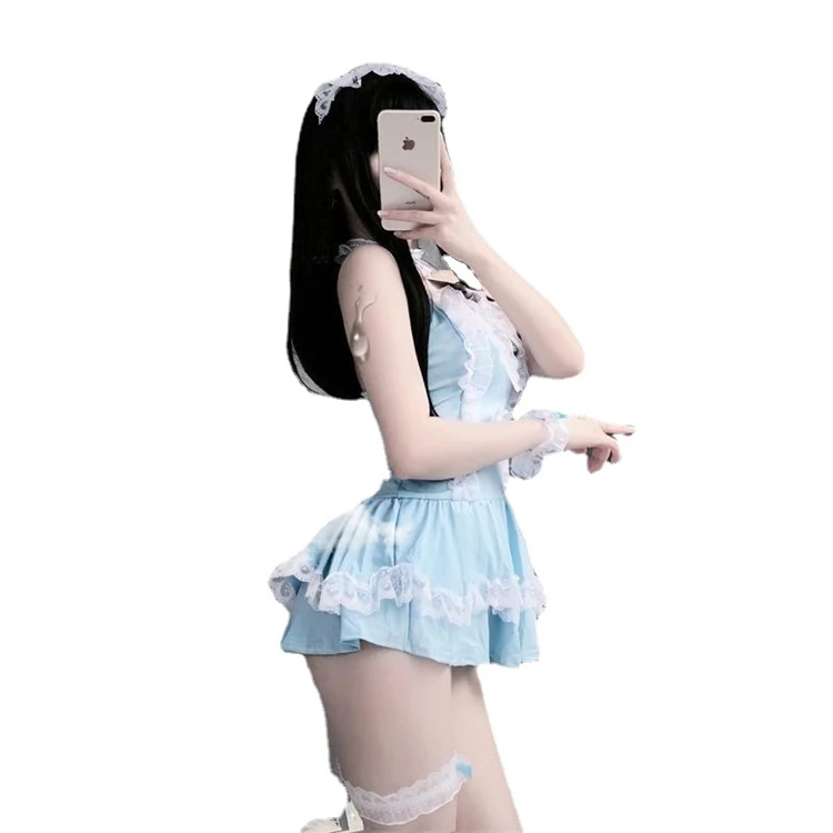 French Arabian Girls Porn - Lolita French Satin Adult Blue Sissy Maid Long Cosplay Japanese Anime Kids  Sexy Maid Costumes Women Costume Fancy Dress Uniform - Buy Lolita French  Satin Adult Blue Sissy Maid,Long Cosplay Japanese Anime