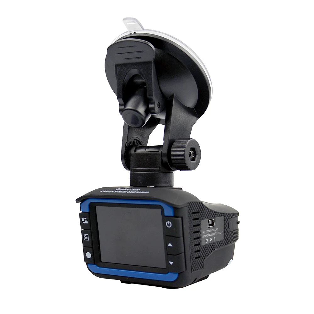 2 in 1 HD Auto Car DVR Radar Dash Cam Recorder Camera Video Speed Detector video 