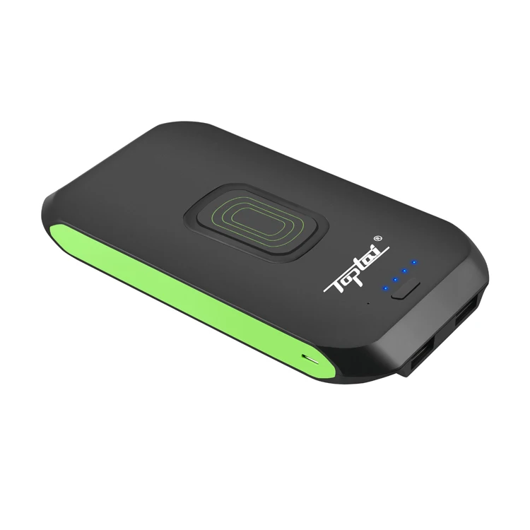 Двойной выход Беспроводной внешний аккумулятор 10000 мАч портативное зарядное устройство для телефона Samsung M сотовые телефоны Максимальная зарядка 3 мобильных телефонов