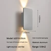 Grande grigio spazzolato 10W