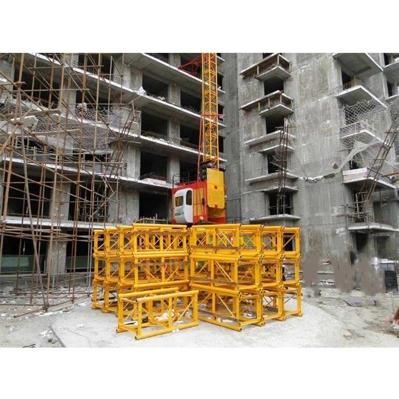 Sc200200 Construction Elevator 2t2t Double Cages Building Hoist Buy