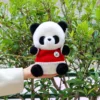 Little cute panda-red sweater style