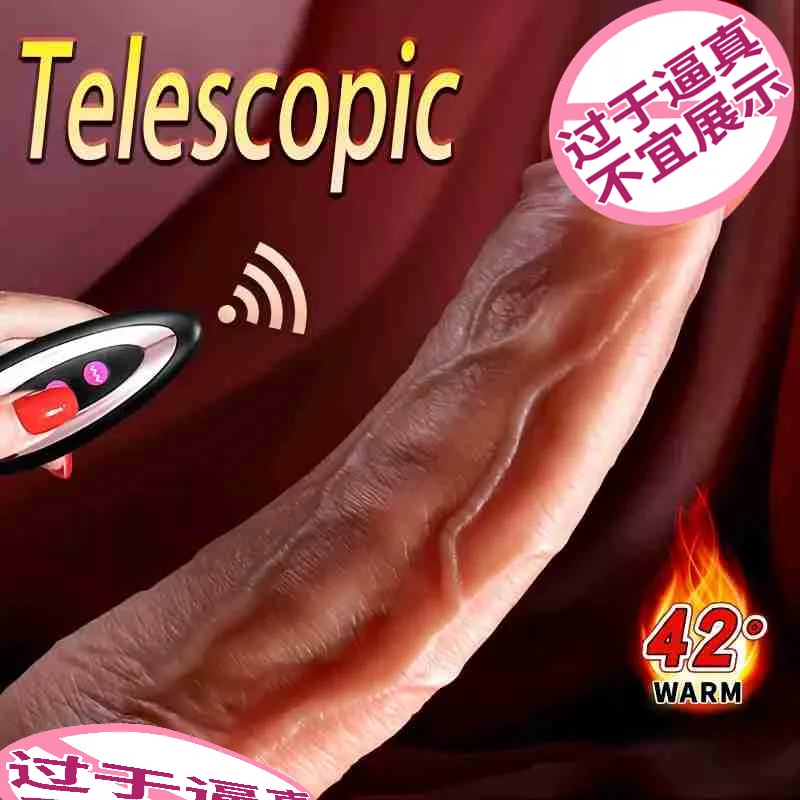 Realistic Dildo Vibrator Heating Thrusting G Spot Anal Stimulator Silicone Dildos Suction Cup Huge Penis Sex Toys for Women Man