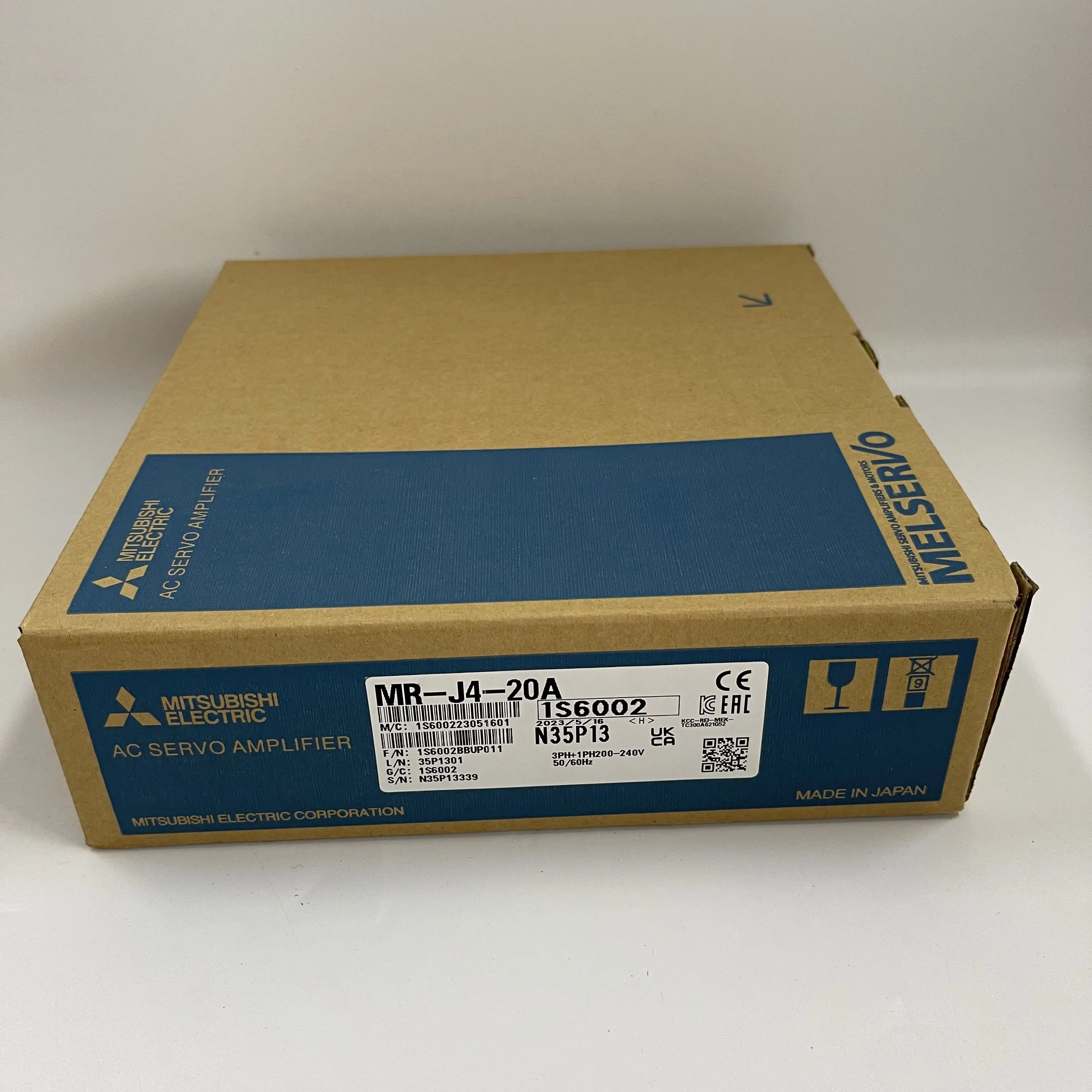 MITSUBISHI AC Servo Amplifier MR-J4-20A