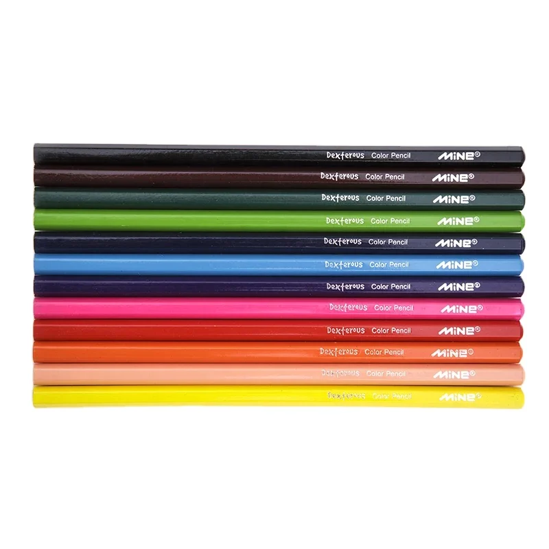 12pcs/set Colored Pencils for Adult Coloring, Drawing Pencils with