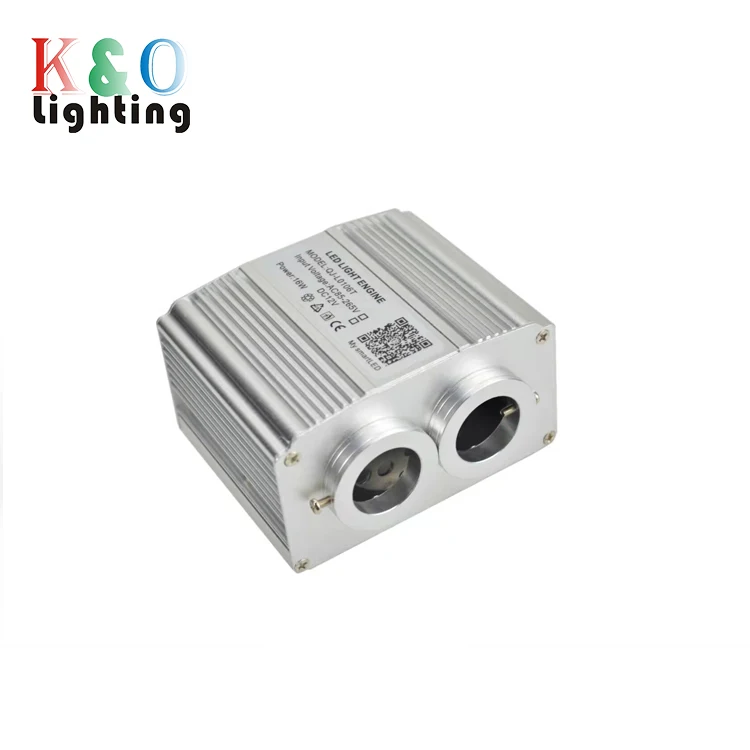 RGBW LED Fiber Optic Star Ceiling Lighting for Cars Engine Decor with ...