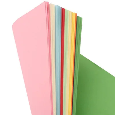 А5 70 г синий и желтый и зеленый дешевая цветная печать копия/оригами DIY Бумага 500 листов