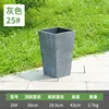 Imitation stone gray 25 #   With holes at the bott