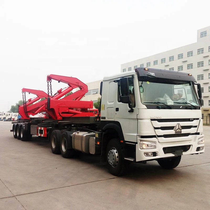 New 37 Ton Self Loading Container Side Lifter Semi Trailer for Sale Side Lifter Truck