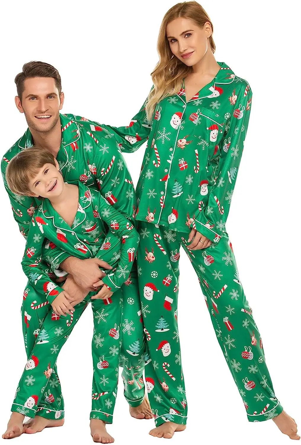 Bamboo Family Christmas Pajamas Family Matching Outfits Buy Family