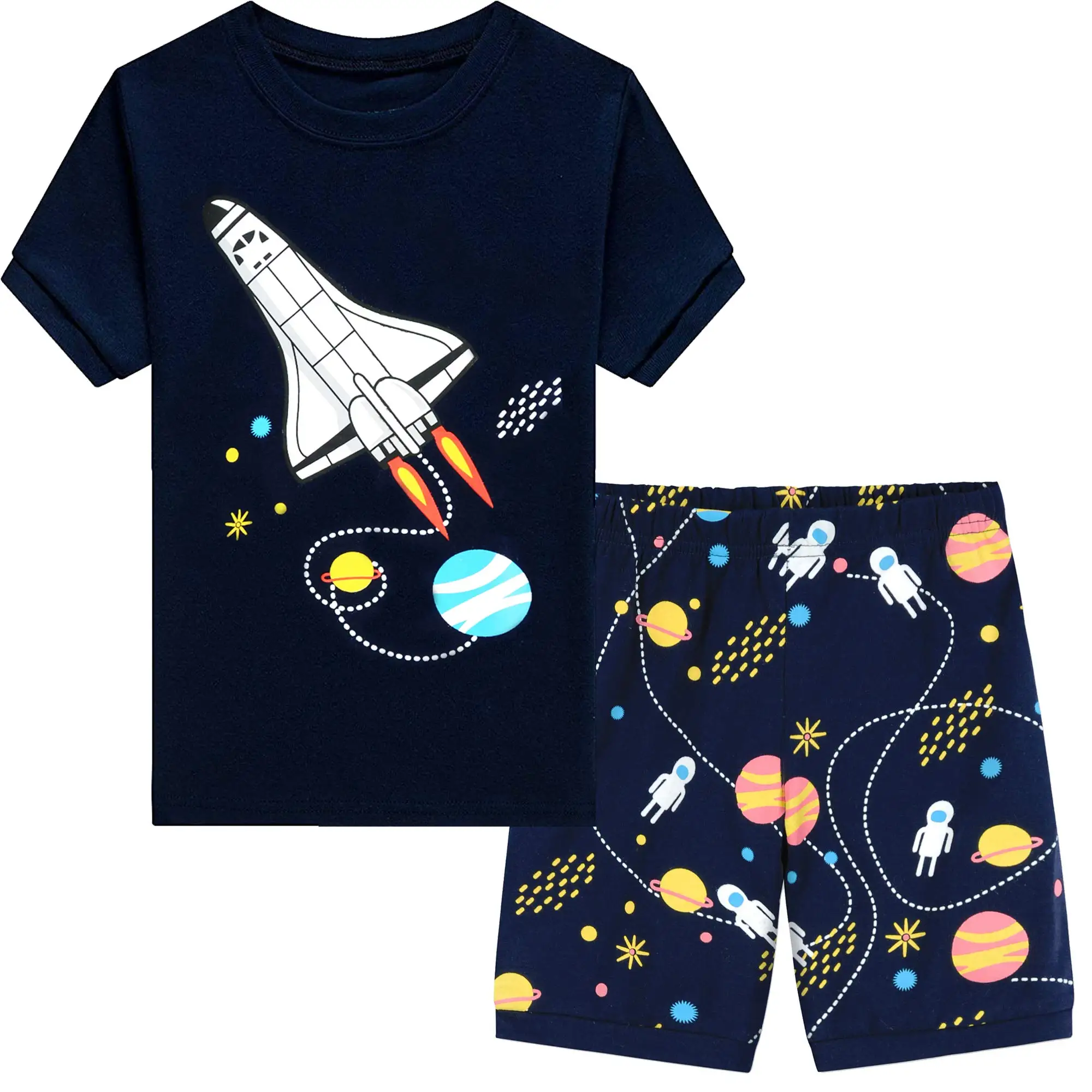 Toddler Boys Pajamas 100 Cotton Summer Pjs For Boy Jammies Dinosaur