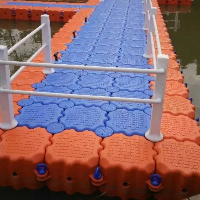 hdpe floating pontoon walking bridge