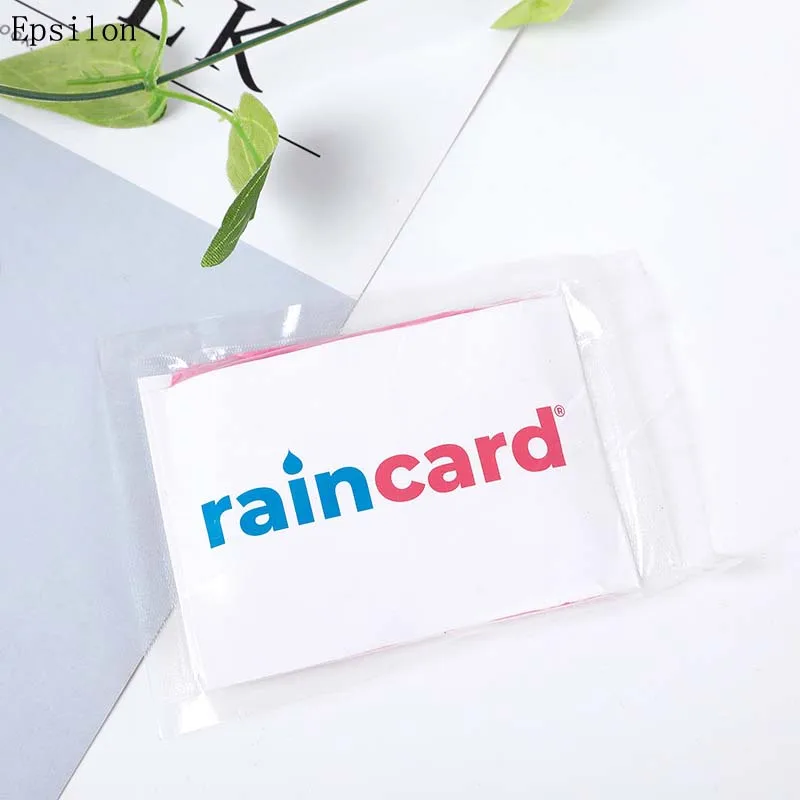 Epsilon Disposable Raincard Raincoat 