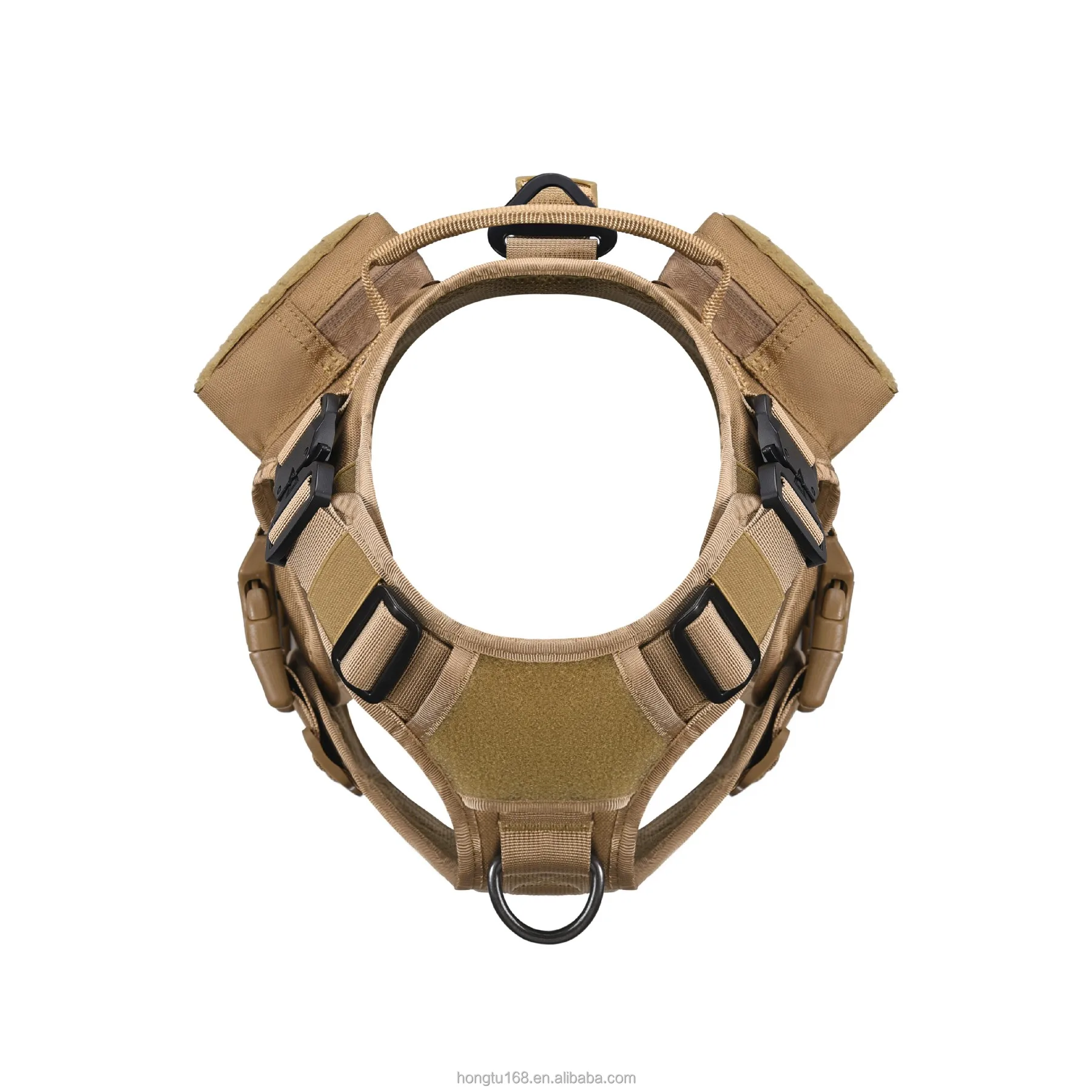 Nylon Tactical Dog Harness Safety Vest Durable Tactical Dog Vest Heavy