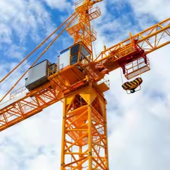 8 ton tower crane 6015-8 crane machine for construction lifting china tower crane